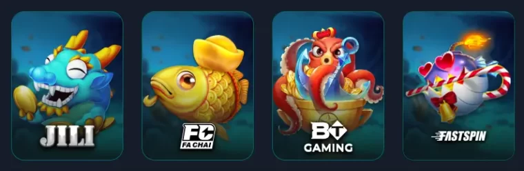 JJJJL fishing game showing underwater shooting and casino rewards
